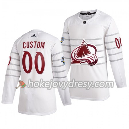 Pánské Hokejový Dres Colorado Avalanche Custom Bílá Adidas 2020 NHL All-Star Authentic